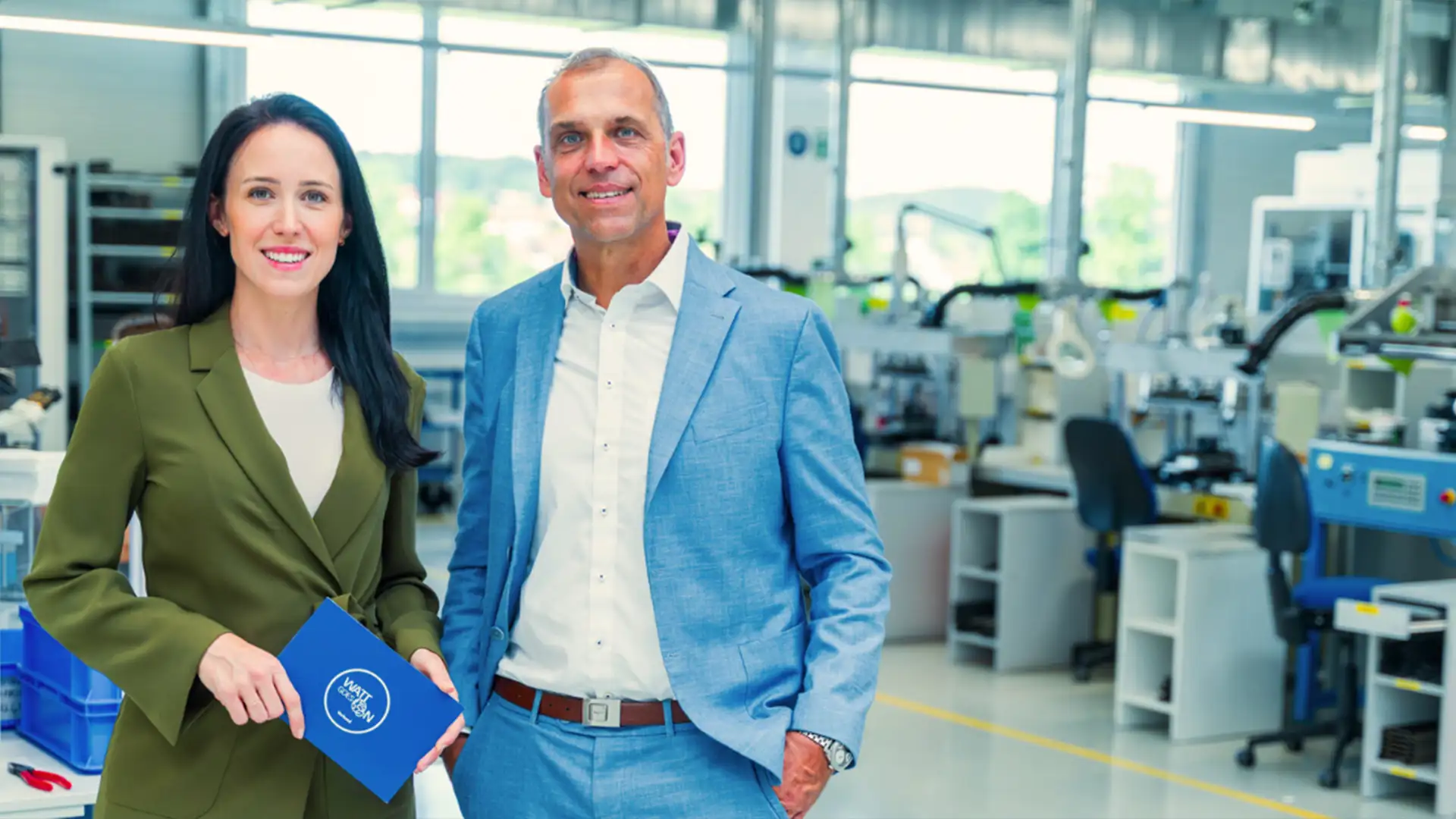 Kathrin Hanzl im Gespräch mit Jens Kuschel, General Manager der Miba Power Electronics Group.