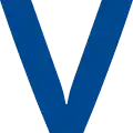 V als Logo für VERBUND