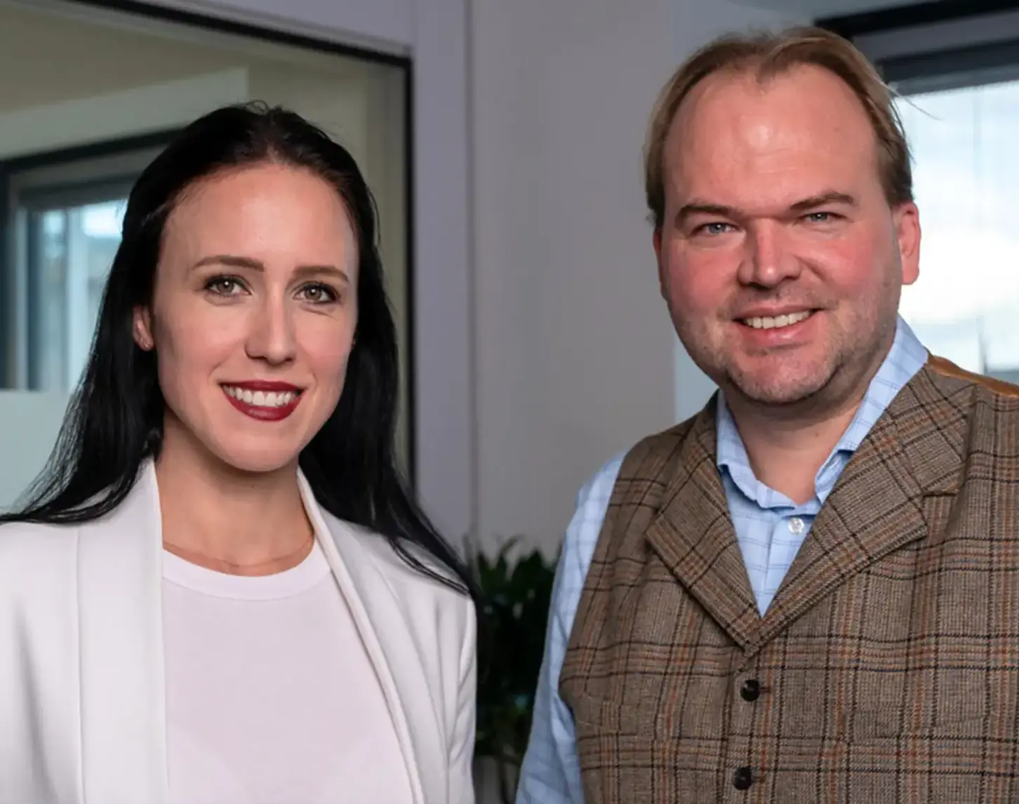 Kathrin Hanzl im Gespräch mit Hauke Hinrichs, CEO von SMATRICS.