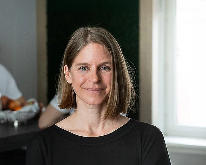 Ein Foto von Jutta Fabian.